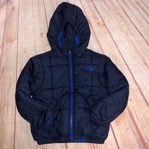 The north face reversible coat kids size 5